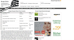 Desktop Screenshot of boogie-online.de